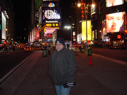 Vlado on Times Square
